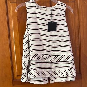 Striped Sleeveless Top